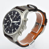 IWC Pilot's Watch Chronograph Edition Brown Dial Brown Leather Strap Watch for Men - IW377713 Authentic Buy Shop Now