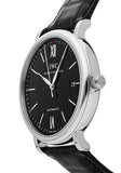 IWC Portofino Automatic Black Dial Black Leather Strap Watch for Men - IW356502 Authentic Buy Shop Now