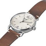 Fossil The Commuter White Dial Brown Leather Strap Watch for Men - FS5275 Authentic Buy Shop Now