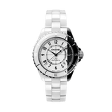Chanel J12 Quartz White Dial White Steel Strap Watch for Women - J12 H5698 Authentic Buy Shop Now