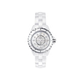 Chanel J12 Diamonds Mother of Pearl White Dial White Steel Strap Watch for Women - J12 H5704 Authentic Buy Shop Now