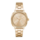 Michael Kors Nia Quartz Gold Dial Gold Steel Strap Watch For Women - MK3989 Authentic Buy Shop Now