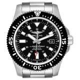 Breitling Superocean II Special 44mm Black Dial Silver Steel Strap Watch for Men - Y1739310/BF45/162A Authentic Buy Shop Now