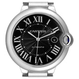 Cartier Ballon Bleu de Cartier Black Dial Silver Steel Strap Watch for Men - W6920042 Authentic Buy Shop Now