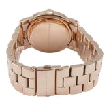 Marc Jacobs Amy White Dial Rose Gold Steel Strap Watch for Women - MBM3077 Authentic Buy Shop Now