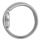 Just Cavalli Doppio Silver Dial Silver Steel Strap Watch for Women - JC1L163M0015 Authentic Buy Shop Now
