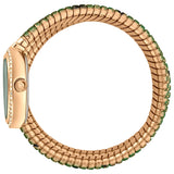 Just Cavalli Glam Snake Green Dial Multicolor Steel Strap Watch for Women - JC1L163M0265 Authentic Buy Shop Now