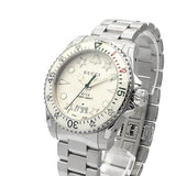 Gucci Dive Quartz White Dial Silver Steel Strap Watch For Men - YA136336 Authentic Buy Shop Now