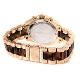 Michael Kors Bradshaw Chronograph Brown Dial Two Tone Steel Strap Watch For Women - MK5944 Authentic Buy Shop Now
