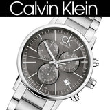 Calvin Klein Post Minimal Chronograph Black Dial Silver Steel Strap Watch for Men - K7627161 Authentic Buy Shop Now