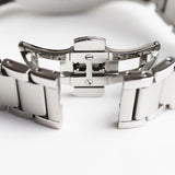 Emporio Armani Valente Chronograph Silver Dial Silver Steel Strap Watch For Men - AR11081 Authentic Buy Shop Now