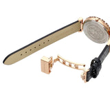Versace Palazzo Empire Greca Black Dial Black Leather Strap Watch for Women - VEDV00719 Authentic Buy Shop Now