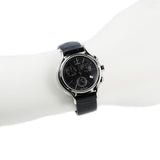 Calvin Klein Skirt Chronograph Black Dial Black Leather Strap Watch for Men - K2U291C1 Authentic Buy Shop Now