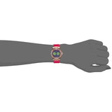 Guess Limelight Quartz Multicolor Dial Red Leather Strap Watch For Women - W0775L4 Authentic Buy Shop Now