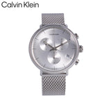 Calvin Klein High Noon Silver Dial Silver Mesh Bracelet Watch for Men - K8M27126 Authentic Buy Shop Now