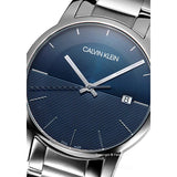 Calvin Klein City Blue Dial Silver Steel Strap Watch for Men - K2G2G14Q Authentic Buy Shop Now