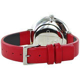 Calvin Klein Rise Yellow Red Dial Red Leather Strap Watch for Women - K7A231UP Authentic Buy Shop Now