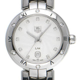 Tag Heuer Link Diamonds Silver Dial Silver Steel Strap Watch for Women - WAT1413.BA0954 Authentic Buy Shop Now