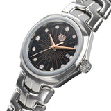 Tag Heuer Link Quartz Black Dial Silver Steel Strap Watch for Women - WBC131F.BA0649 Authentic Buy Shop Now