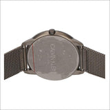 Calvin Klein Minimal Grey Dial Grey Mesh Bracelet Watch for Men - K3M517P4 Authentic Buy Shop Now