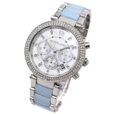 Michael Kors Parker White Dial Two Tone Steel Strap Watch for Women - MK6138 Authentic Buy Shop Now