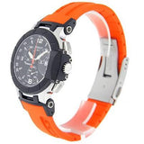 Tissot T Race Chronograph Black Dial Orange Rubber Strap Watch for Women - T048.217.27.057.00 Authentic Buy Shop Now