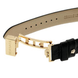 Versace Virtus Quartz Black Dial Black Leather Strap Watch for Women - VEHC00119 Authentic Buy Shop Now