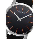 Calvin Klein City Black Dial Black Leather Strap Watch for Men - K2G211C1 Authentic Buy Shop Now