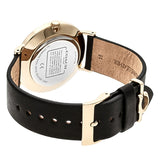 Coach Perry Black Dial Black Leather Strap Watch for Women - 14503333-C Authentic Buy Shop Now