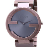 Gucci Interlocking G Quartz Brown Dial Brown Steel Strap Watch for Women - YA133317 Authentic Buy Shop Now