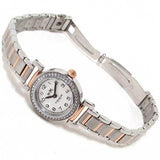 Coach Madison Crystals Silver Dial Two Tone Steel Strap Watch for Women - 14502404 Authentic Buy Shop Now