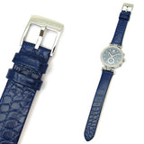 Swarovski Era Journey Blue Dial Blue Leather Strap Watch for Women - 5479239 Authentic Buy Shop Now