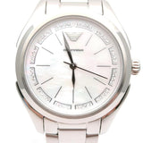 Emporio Armani Valeria Quartz Mother of Pearl Dial Silver Steel Strap Watch For Women - AR11030 Authentic Buy Shop Now