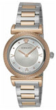 Versace V-Motif Silver Dial Two Tone Steel Strap Watch for Women - VERE00718 Authentic Buy Shop Now
