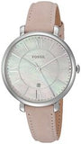 Fossil Jacqueline Blush Mother of Pearl Dial Pink Leather Strap Watch for Women - ES4151 Authentic Buy Shop Now