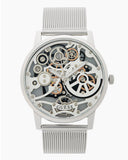 Guess Gadget Silver Dial Silver Mesh Bracelet Watch for Men - GW0538G1 Authentic Buy Shop Now
