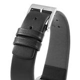 Calvin Klein Minimal Silver Dial Black Leather Strap Watch for Men - K3M221CY Authentic Buy Shop Now