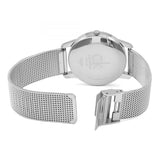 Calvin Klein City Chronograph Black Dial Silver Mesh Bracelet Watch for Men - K2G2G121 Authentic Buy Shop Now
