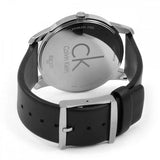 Calvin Klein City Quartz Black Dial Black Leather Strap Watch for Men - K2G2G1C3 Authentic Buy Shop Now