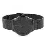 Calvin Klein Minimal Black Dial Black Mesh Bracelet Watch for Men - K3M224B1 Authentic Buy Shop Now