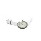 Calvin Klein Incentive White Dial White Leather Strap Watch for Women - K3P231L6 Authentic Buy Shop Now