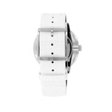 Calvin Klein Accent White Dial White Leather Strap Watch for Women - K2Y2Y1K6 Authentic Buy Shop Now