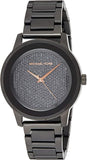 Michael Kors Kinley Silver Dial Black Steel Strap Watch for Women - MK5999 Authentic Buy Shop Now