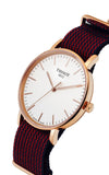 Tissot T Classic Everytime Medium White Dial Two Tone NATO Strap Watch for Men - T109.410.38.031.00 Authentic Buy Shop Now