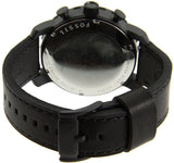 Fossil Nate Chronograph Black Dial Black Leather Strap Watch for Men - JR1354 Authentic Buy Shop Now