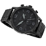 Fossil Nate Chronograph Black Dial Black Steel Strap Watch for Men - JR1401 Authentic Buy Shop Now