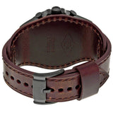 Fossil Nate Chronograph Brown Dial Brown Leather Strap Watch for Men - JR1511 Authentic Buy Shop Now