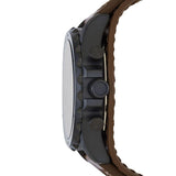 Fossil Nate Chronograph Brown Dial Brown Leather Strap Watch for Men - JR1511 Authentic Buy Shop Now
