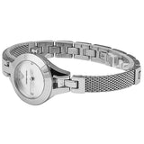 Emporio Armani Quartz Silver Dial Silver Steel Strap Watch For Women - AR7361 Authentic Buy Shop Now