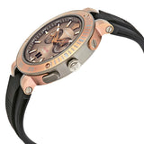Versace V Extreme Chronograph Brown Tone Dial Black Rubber Strap Watch for Men - VCN030017 Authentic Buy Shop Now